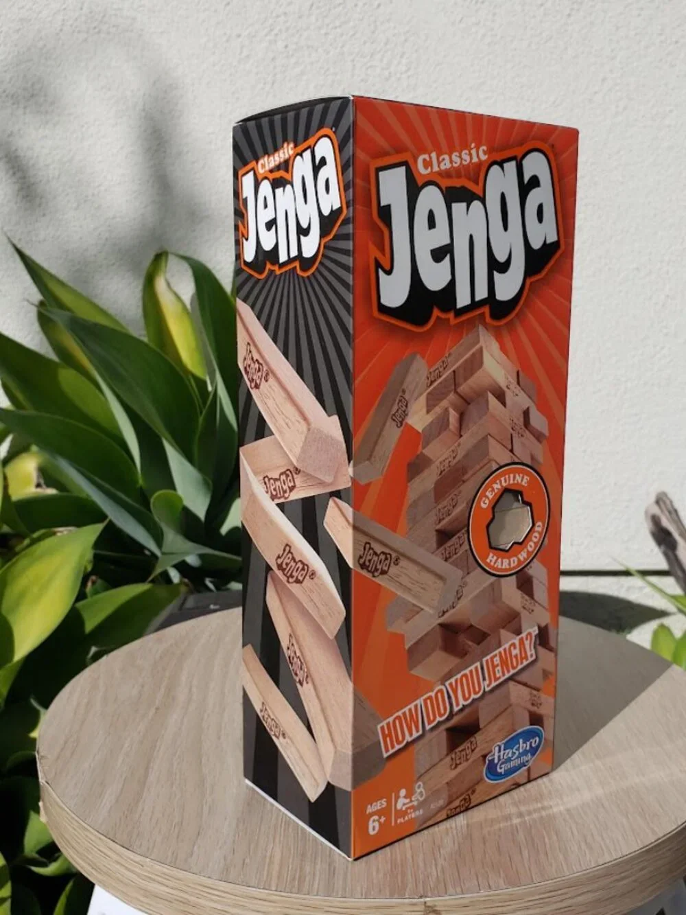 NEW Jenga Tower wooden blocks game board game Tabletop boardgame EASTER BASKET G